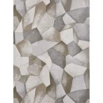 Sculptor Pewter Wallpaper